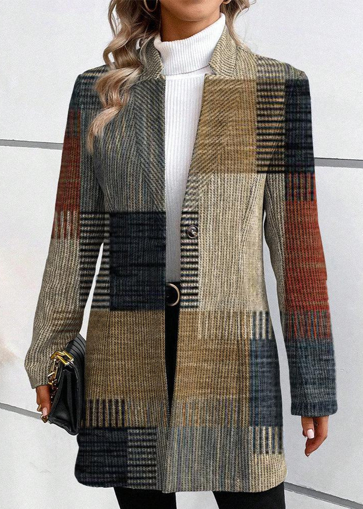Adaline | Refined Checked Coat