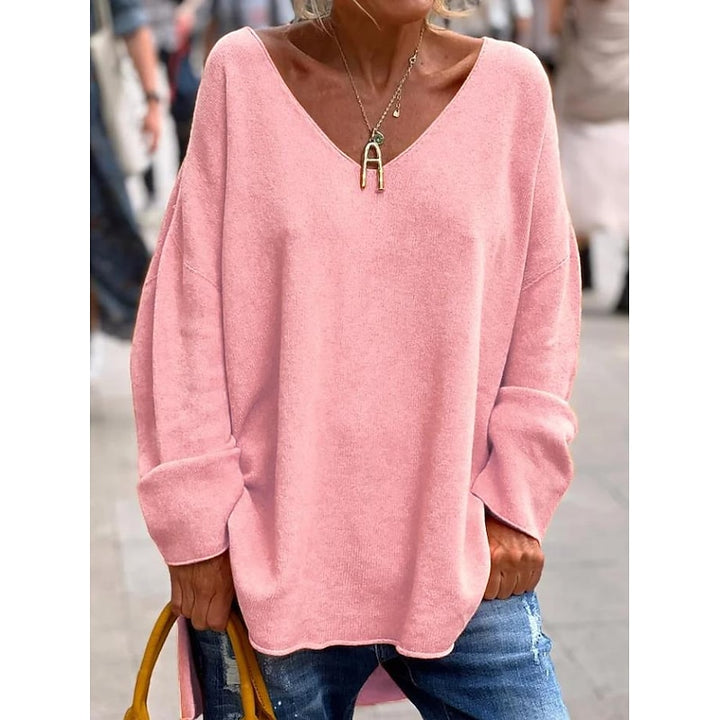Eliora | Relaxed V-Neck Tunic Top