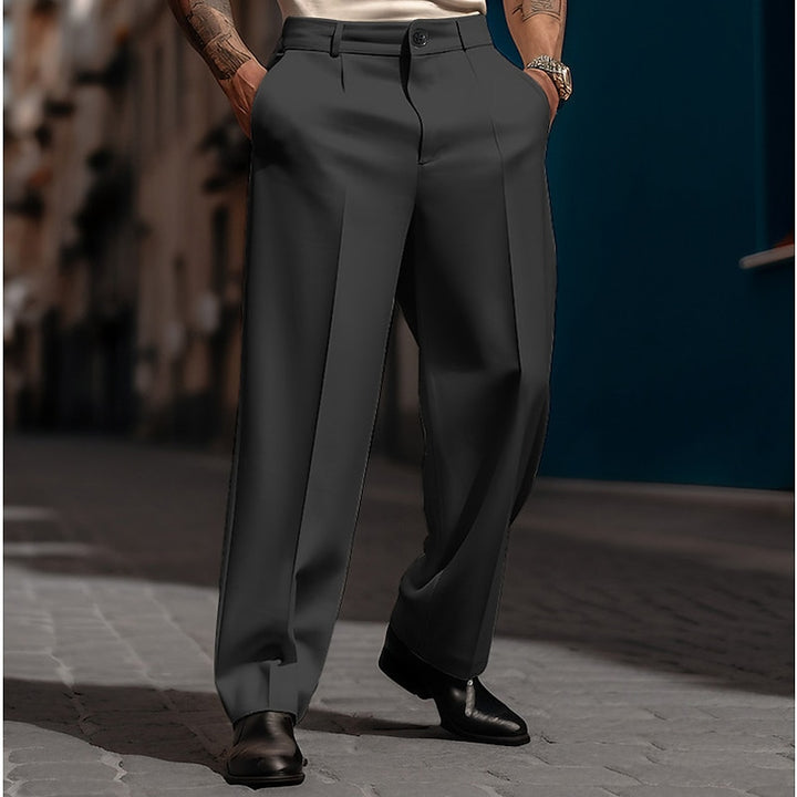 Leland | Tailored Straight-Leg Trousers