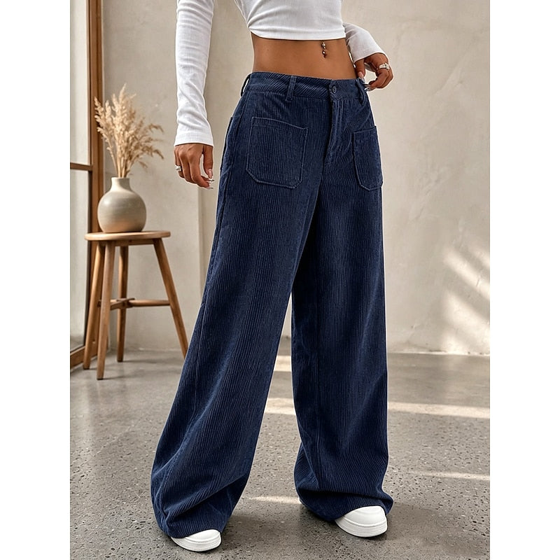Prudence | High-Waisted Wide-Leg Trousers