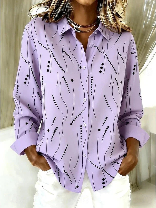 Wendy | Relaxed Printed Blouse