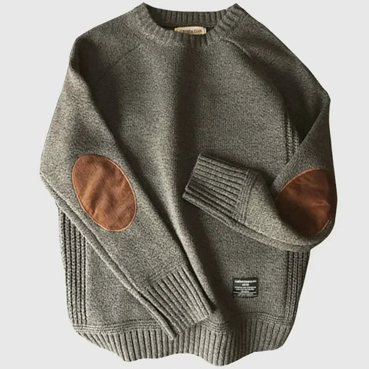 Gregory | Classic Elbow-Patch Jumper