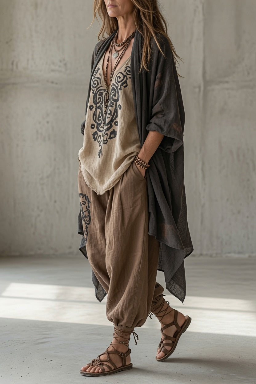 Esther | Bohemian Layered Three-Piece Set