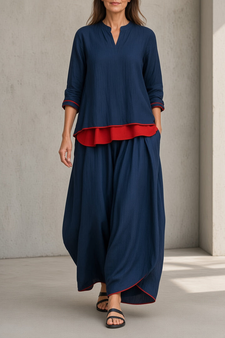 Rosalind | Relaxed Layered Two-Piece Set