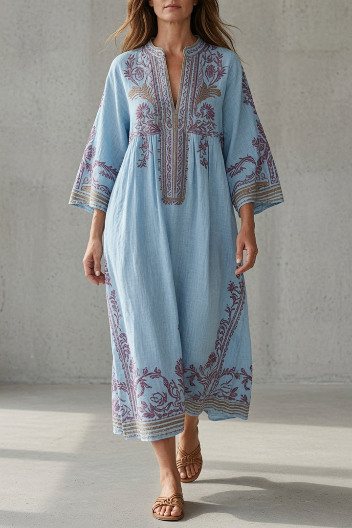 Poppy | Embroidered Bohemian Dress