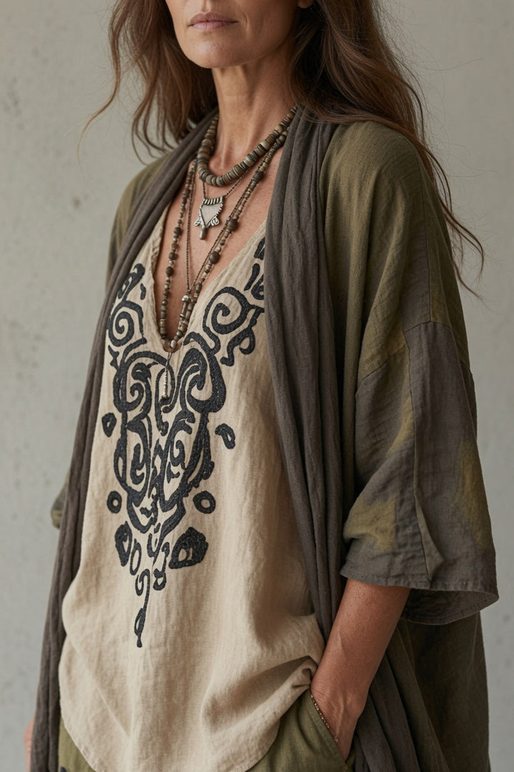 Esther | Bohemian Layered Three-Piece Set