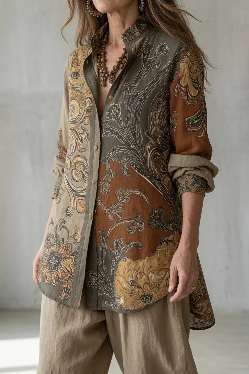 Cosette | Artful Patterned Two-Piece Set