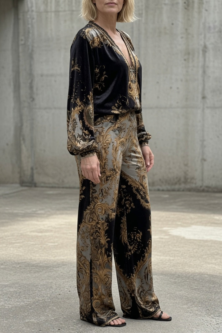 Florabelle | Ornate Baroque Two-Piece Set