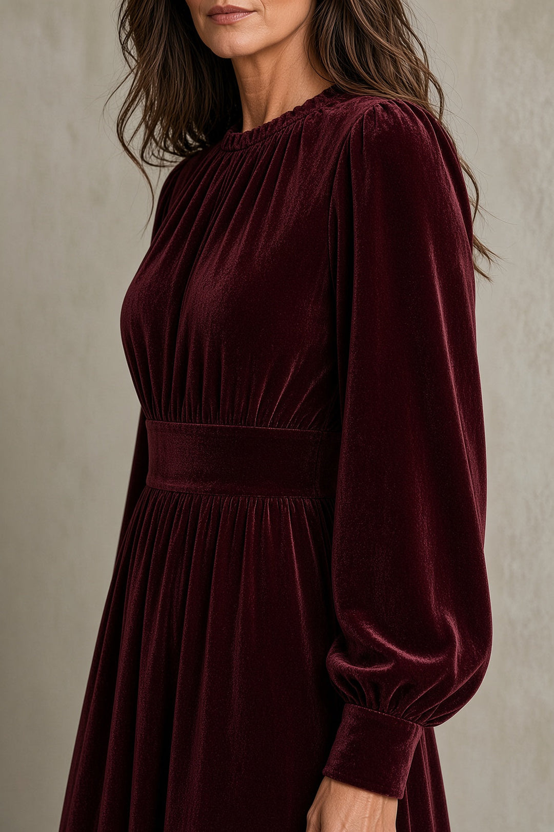 Greta | Flowing Floor-Length Dress