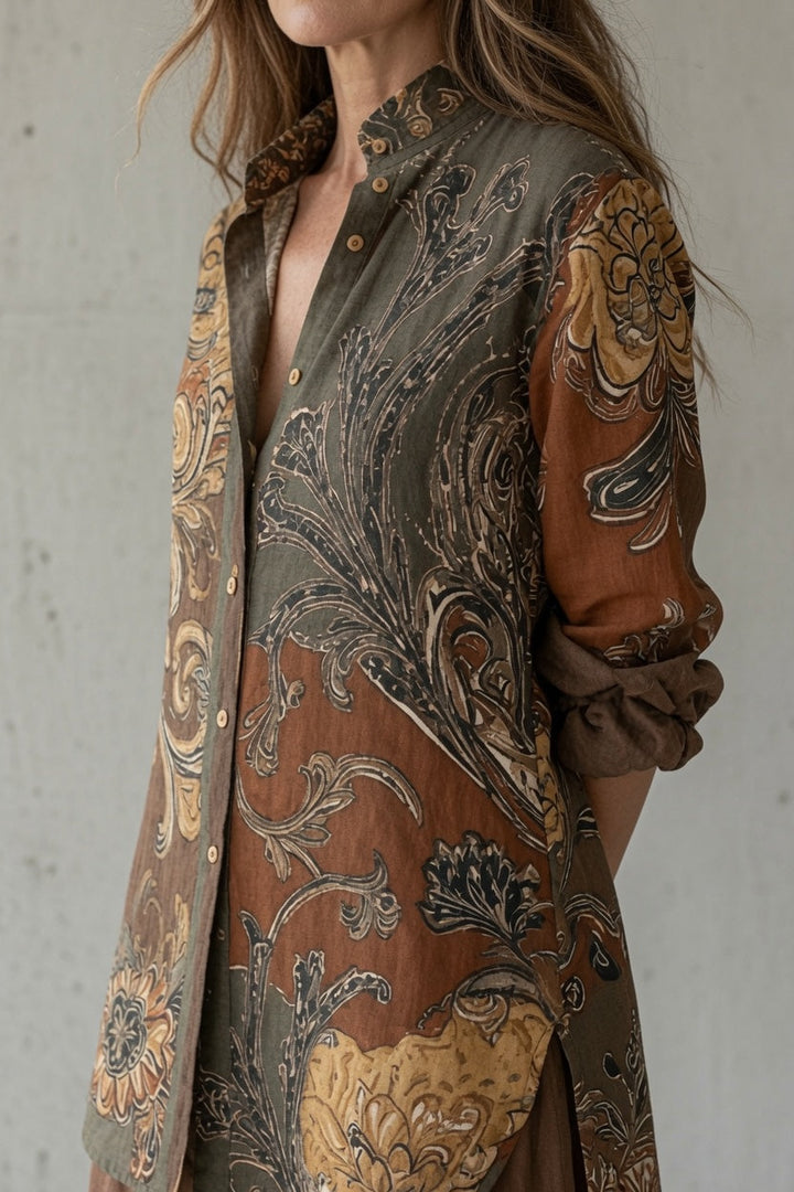 Isabel | Heritage-Print Two-Piece Set