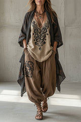 Esther | Bohemian Layered Three-Piece Set