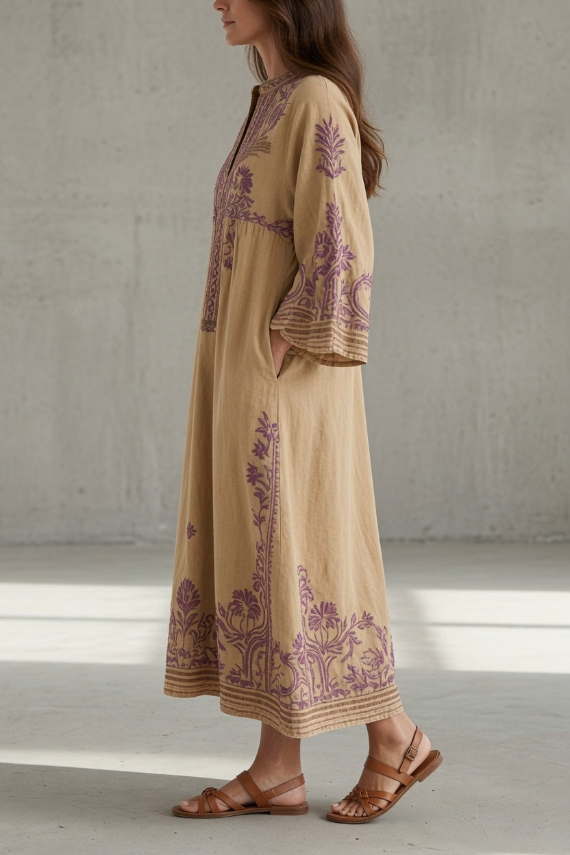 Poppy | Embroidered Bohemian Dress
