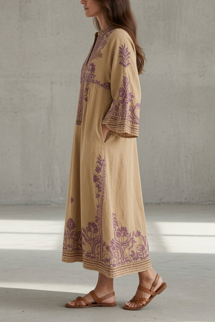Poppy | Embroidered Bohemian Dress