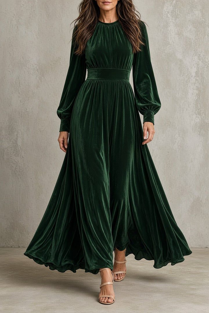 Greta | Flowing Floor-Length Dress