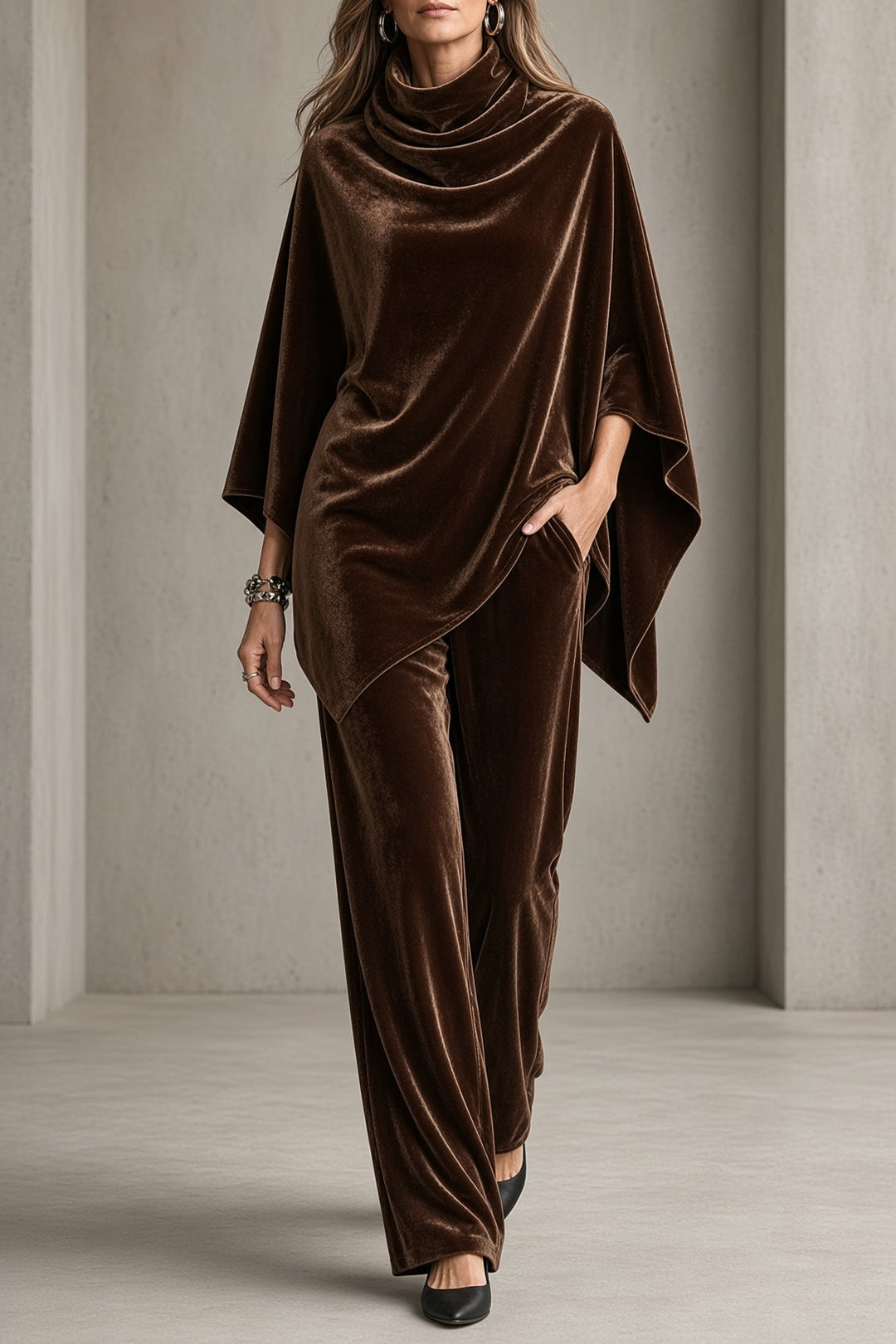Georgina | Draped Two-Piece Set