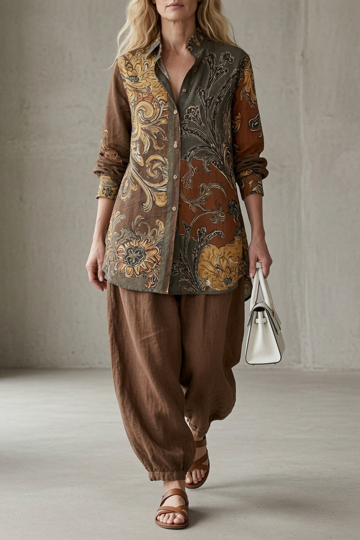Cosette | Artful Patterned Two-Piece Set