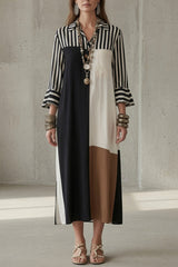 Danica | Panelled Shirt Dress