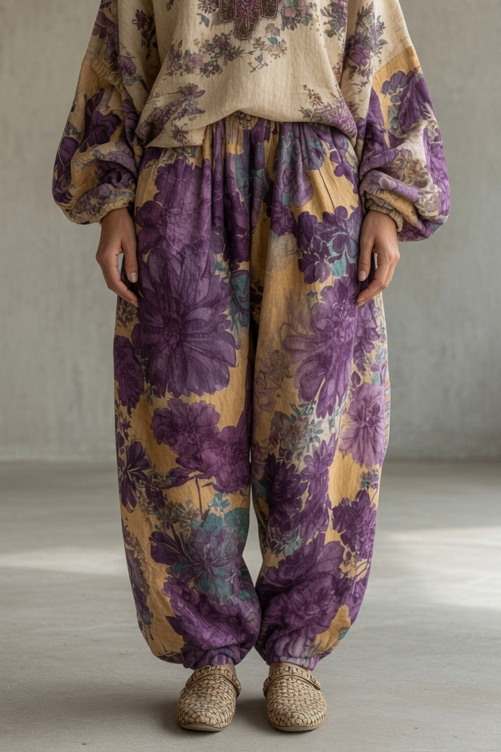 Saskia | Bohemian Floral Two-Piece Set