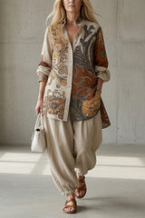 Cosette | Artful Patterned Two-Piece Set