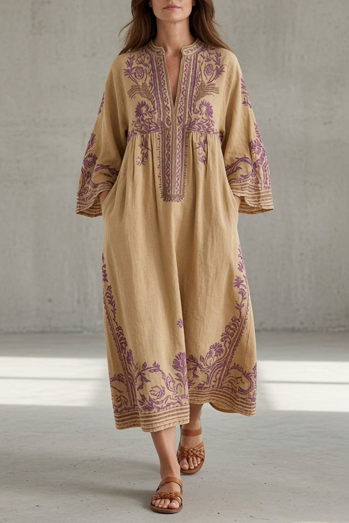 Poppy | Embroidered Bohemian Dress