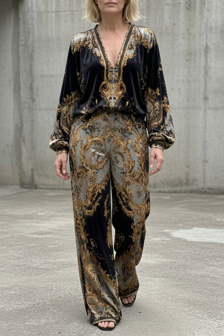 Florabelle | Ornate Baroque Two-Piece Set