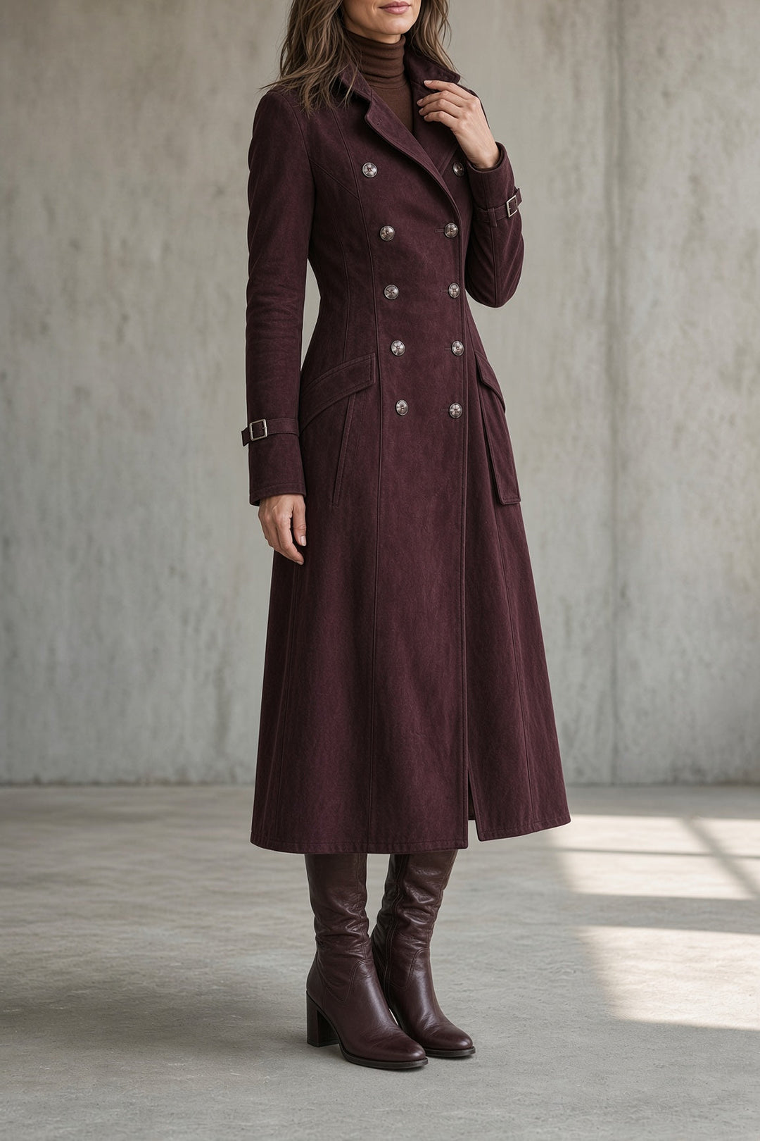 Louisa | Tailored Double-Breasted Coat
