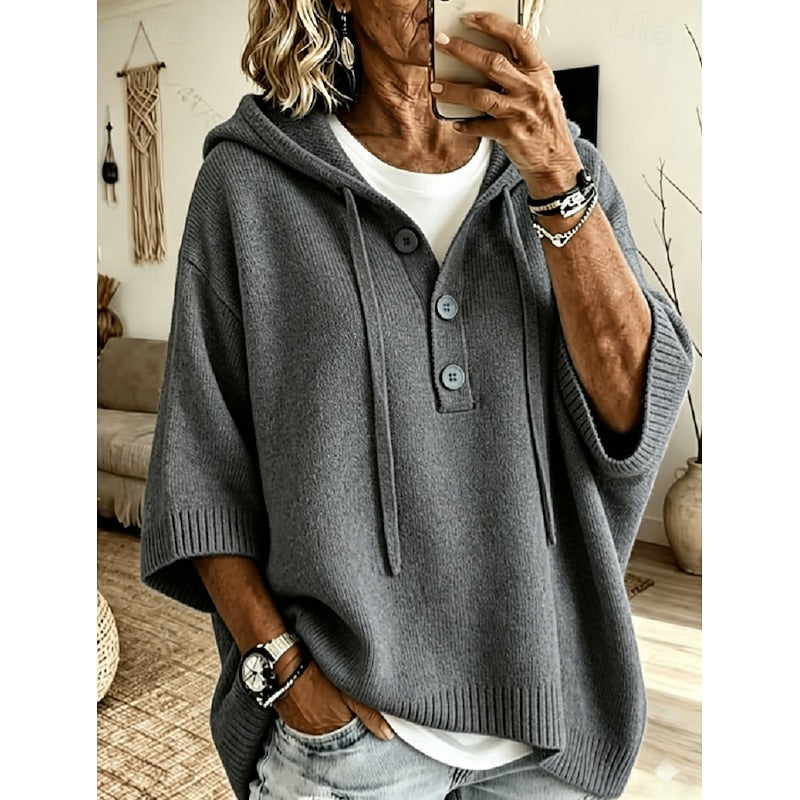 Sandra | Relaxed Hooded Pullover