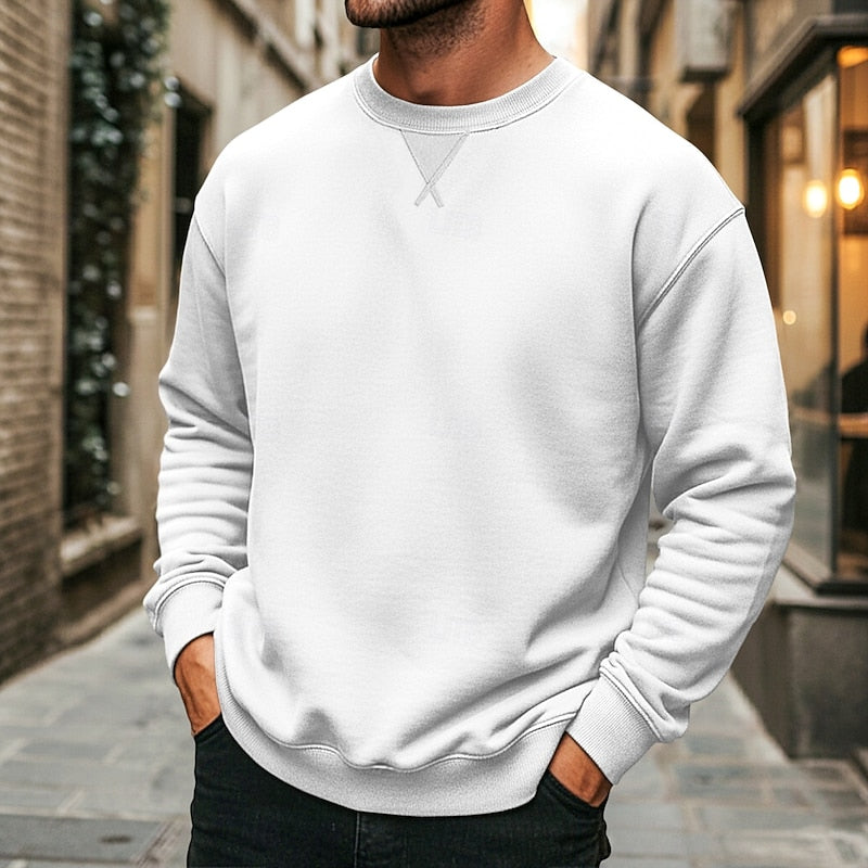 Miles | Classic Crew Neck Sweatshirt