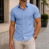 Grantham | Refined Short Sleeve Dress Shirt