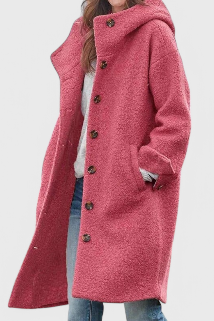 Georgette | Relaxed Hooded Coat