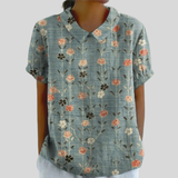 Winona | Floral Collared Blouse