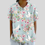 Marceline | Floral Collared Blouse