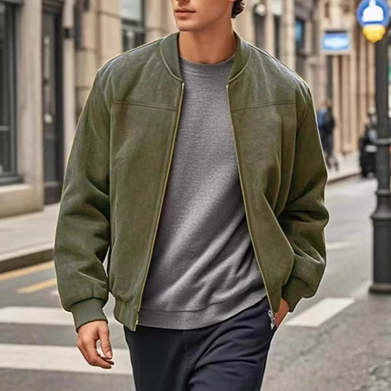 Dominic | Classic Stand-Collar Jacket