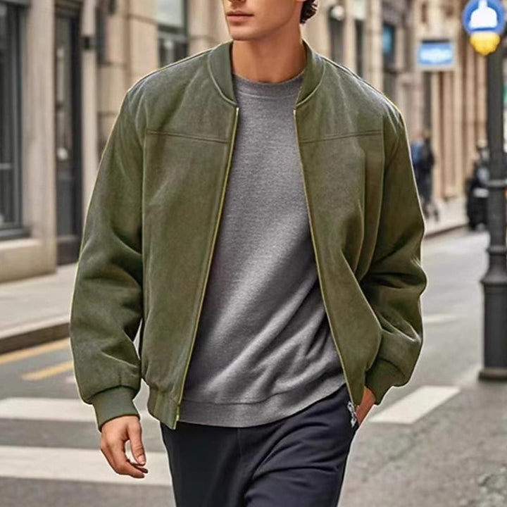 Dominic | Classic Stand-Collar Jacket