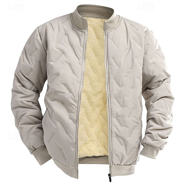 Calvin | Quilted Bomber Jacket