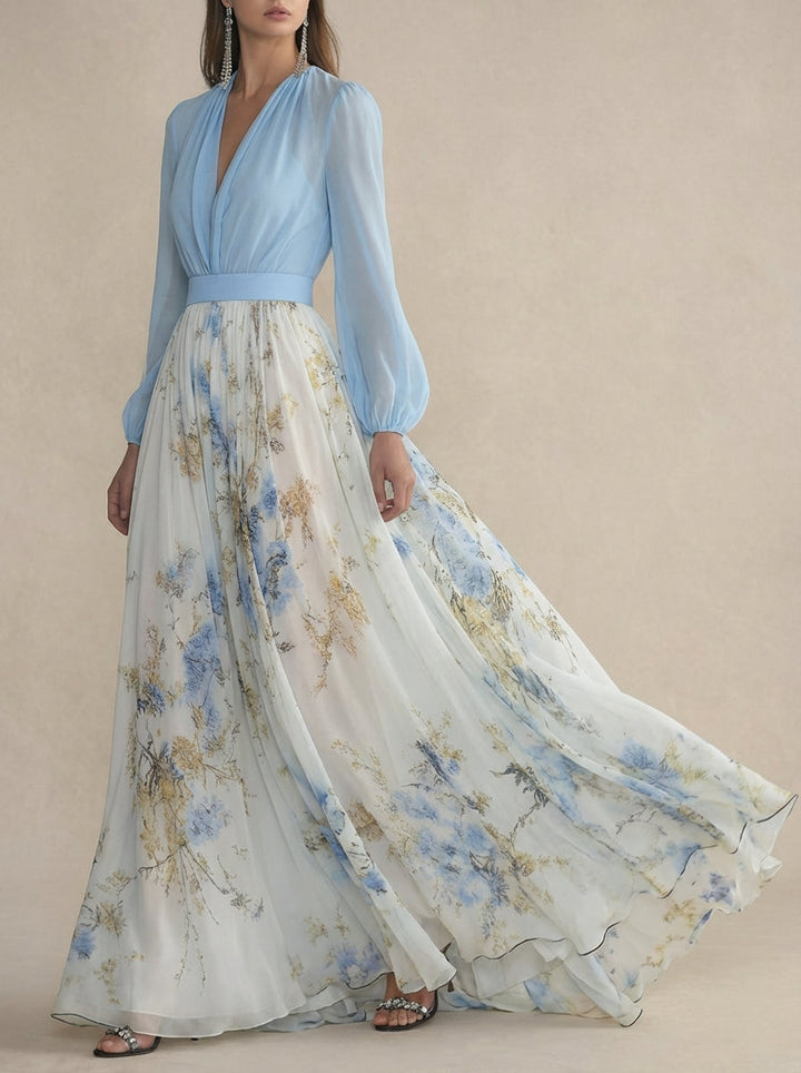 Guinevere | Floral Flowing Maxi Dress