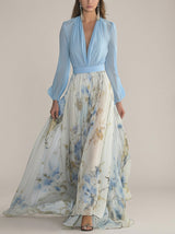 Guinevere | Floral Flowing Maxi Dress