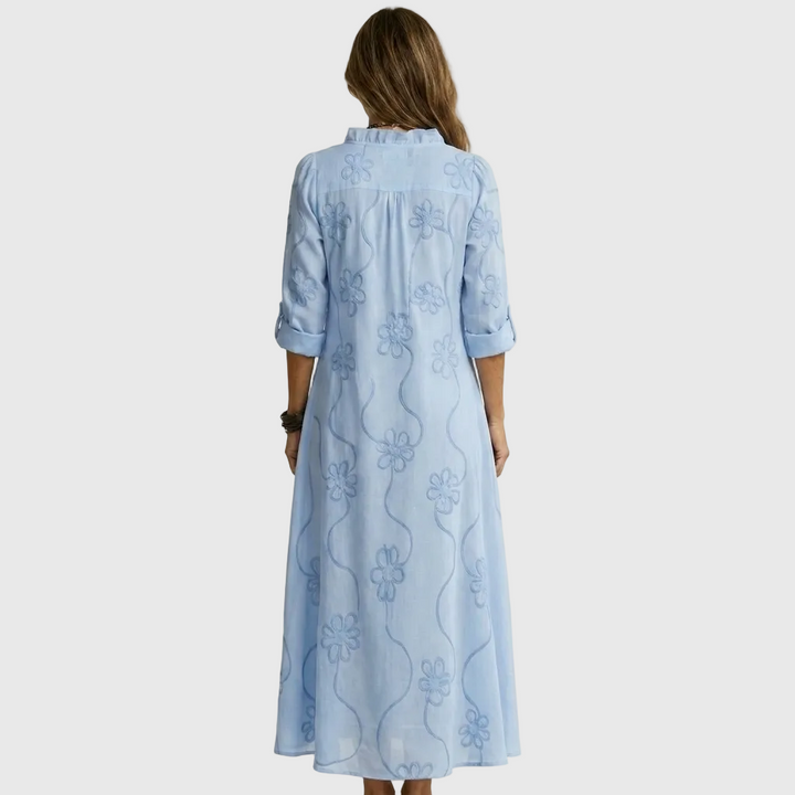 Harriet | Relaxed Floral Midi Dress