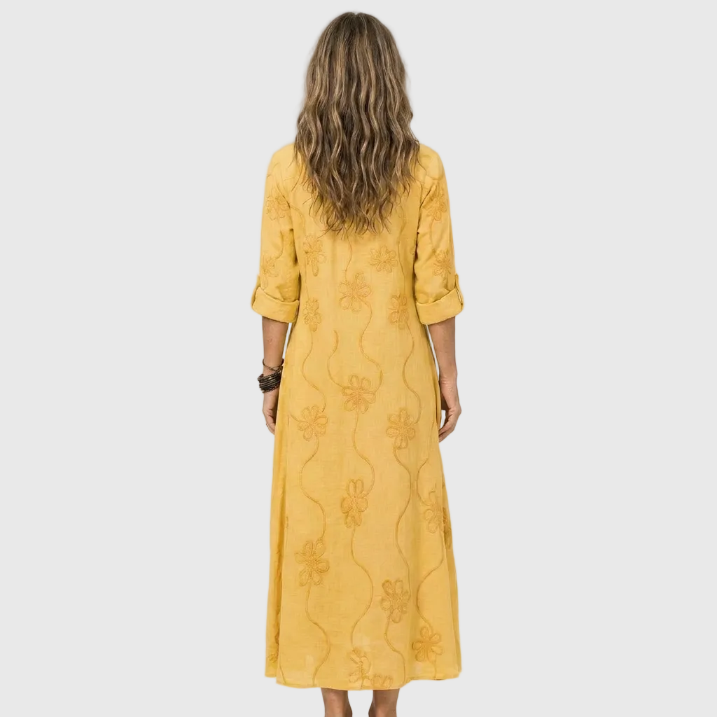 Harriet | Relaxed Floral Midi Dress