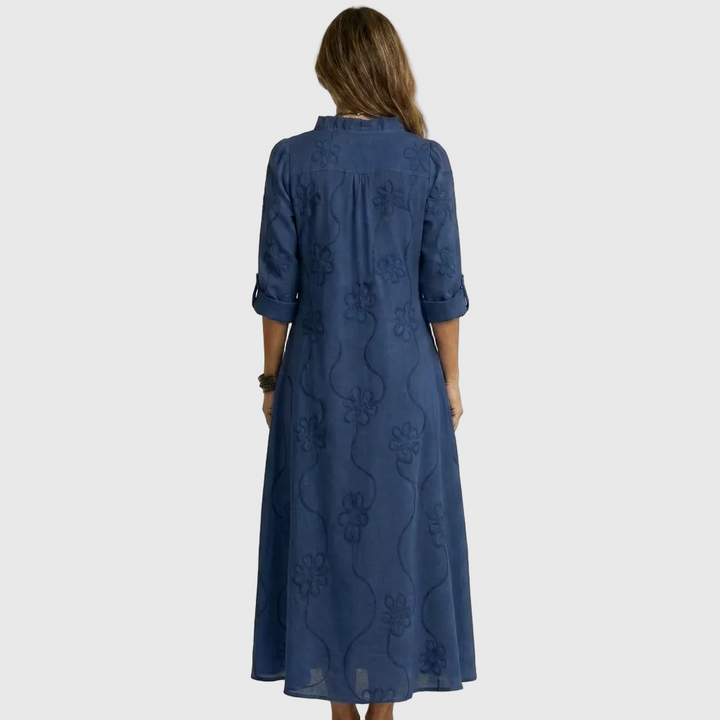 Harriet | Relaxed Floral Midi Dress