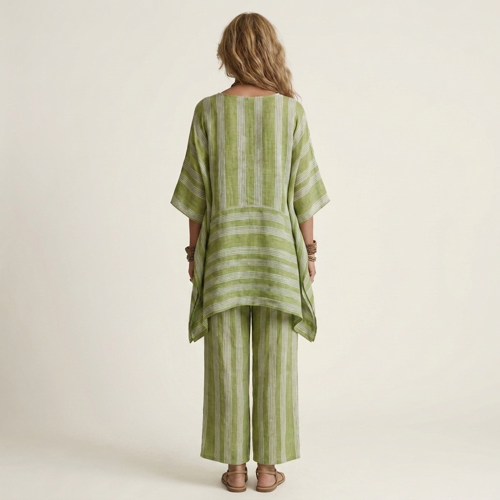 Elin | Relaxed Striped Two-Piece Set