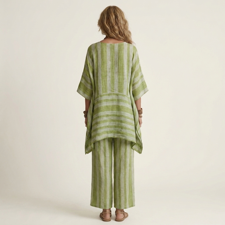 Elin | Relaxed Striped Two-Piece Set
