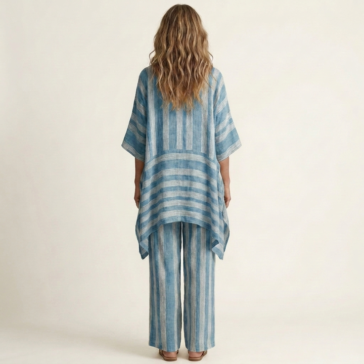 Elin | Relaxed Striped Two-Piece Set