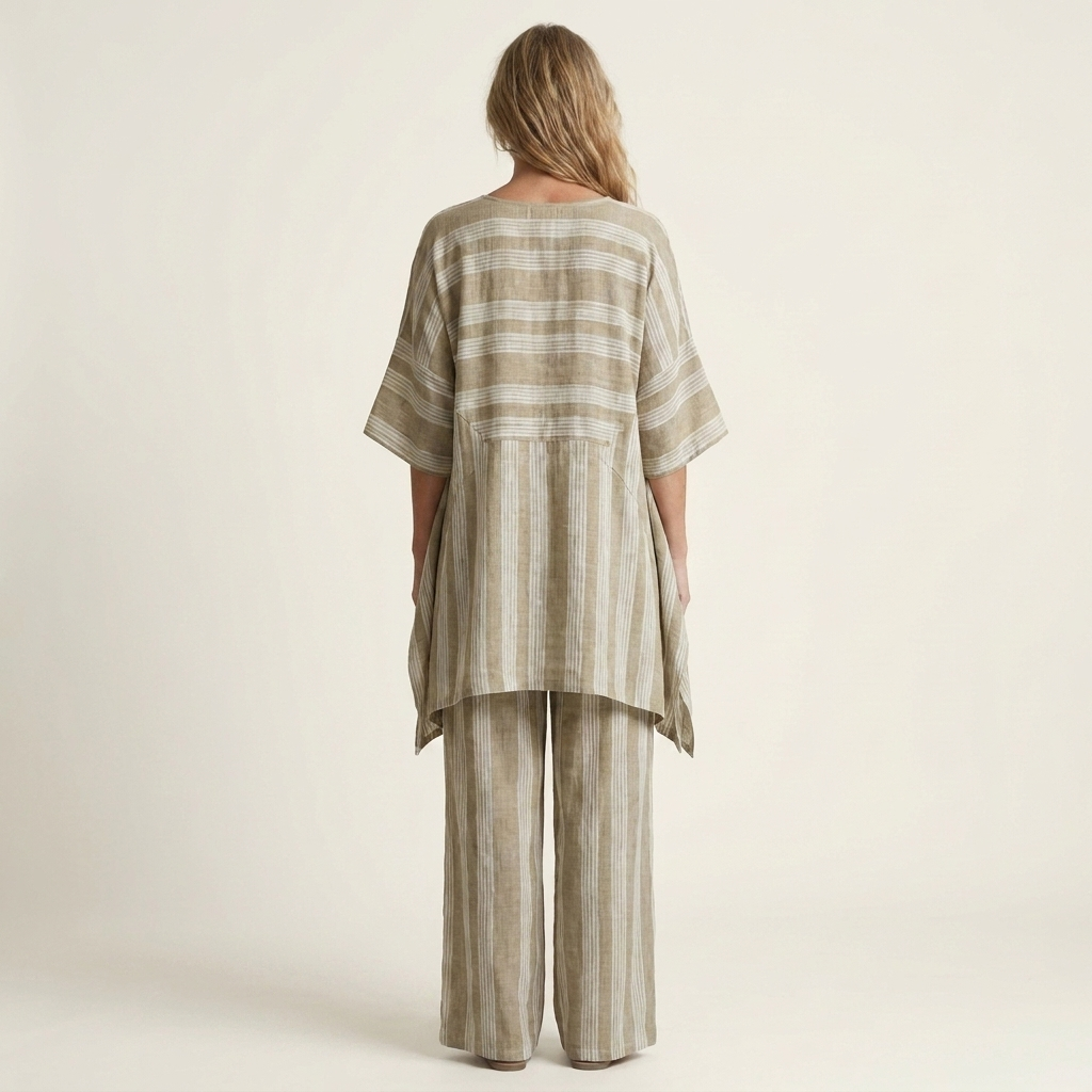 Elin | Relaxed Striped Two-Piece Set