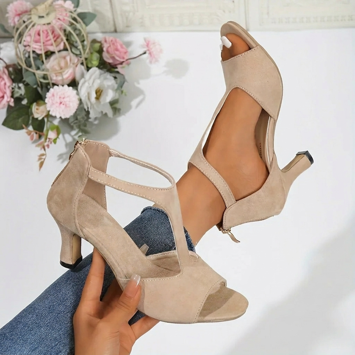 Fabiana | Elegant Open-Toe Heeled Sandals