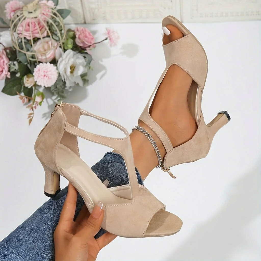 Fabiana | Elegant Open-Toe Heeled Sandals