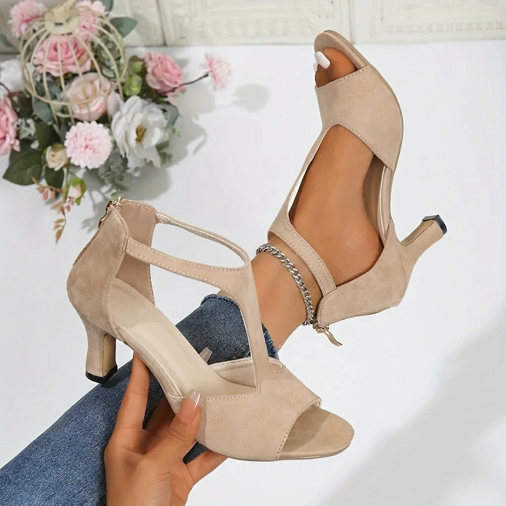 Fabiana | Elegant Open-Toe Heeled Sandals