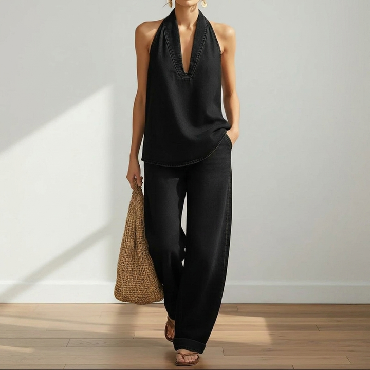 Romy | Relaxed Vintage-Wash Two-Piece Set