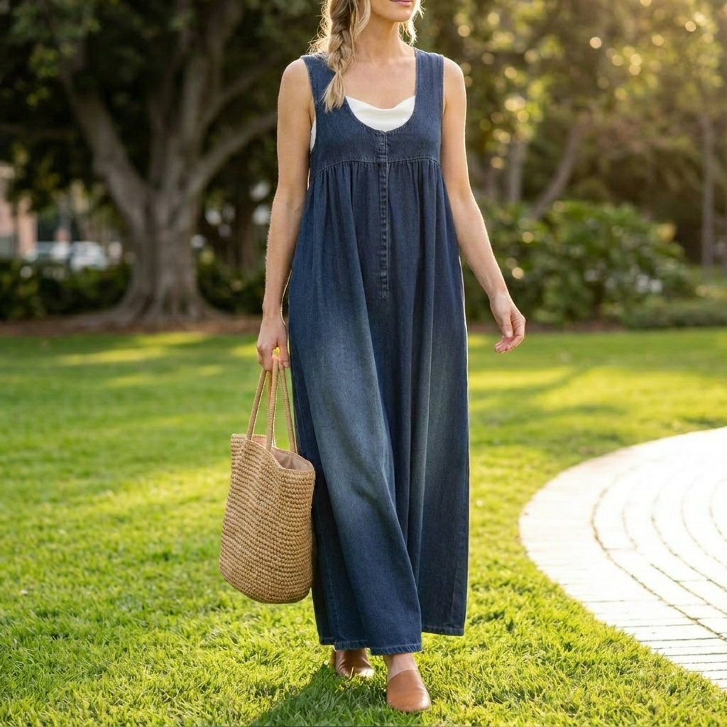 Beatrix | Relaxed Washed Maxi Dress