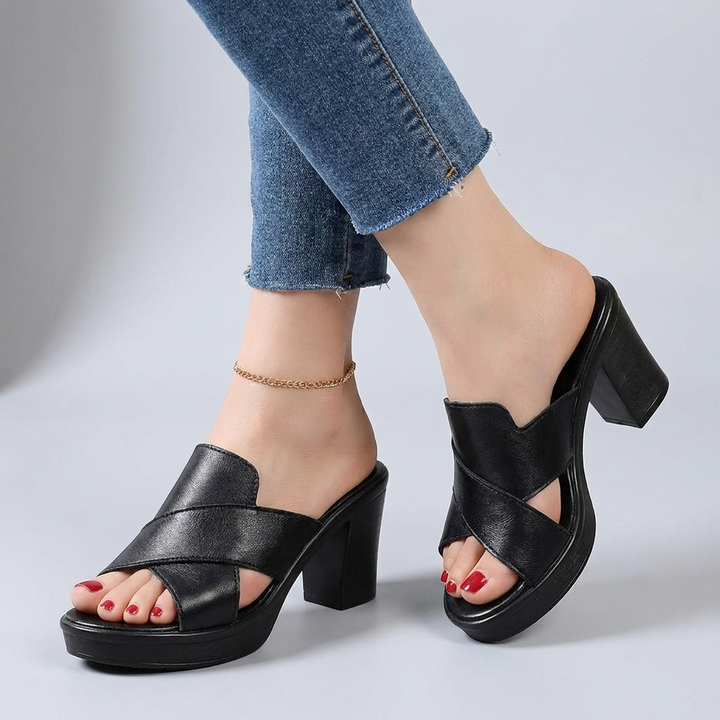 Sabrina | Elegant Block-Heel Sandals